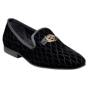 Stacy Adams Valet Slip On Bit 25166-001 Loafer - Men , Black Size 7 M
